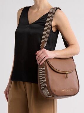 Marc Jacobs Groove 2.0 Webbing Hobo Bag – Brown | Brand New | Authentic | Rare